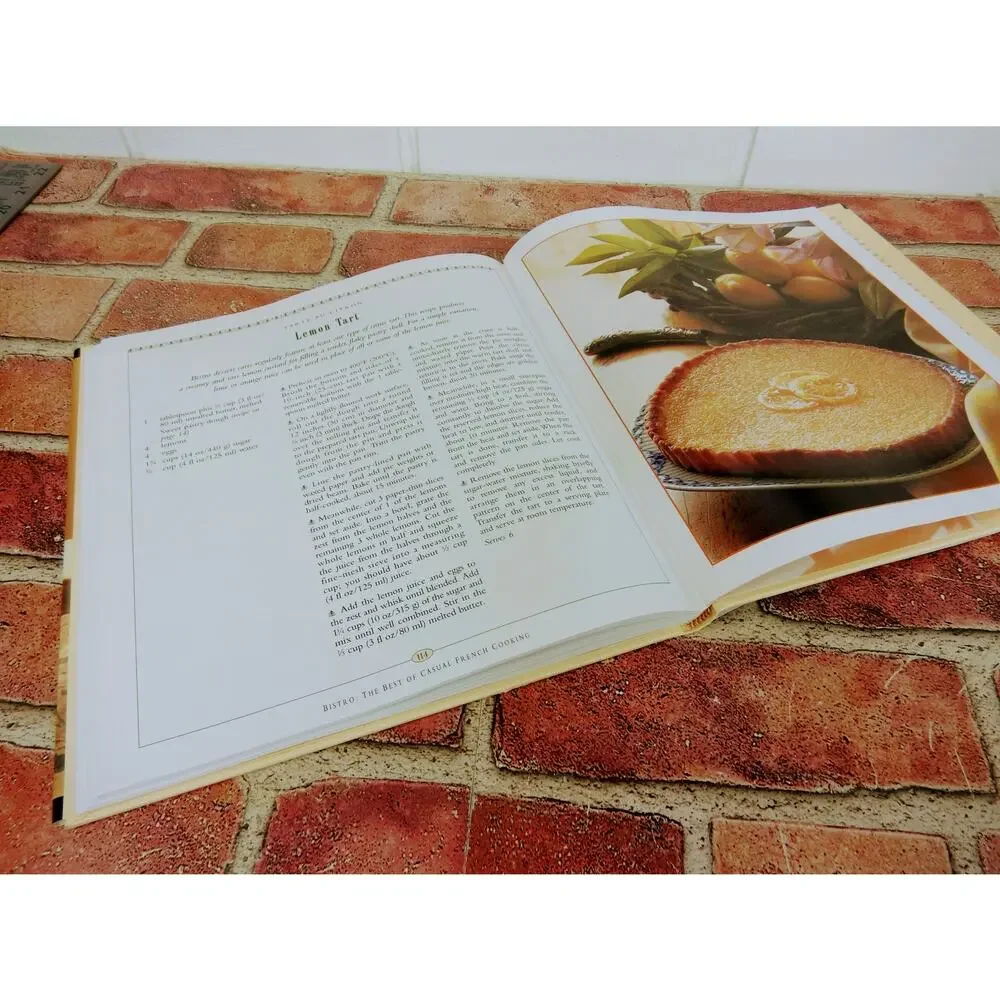 BISTRO Best of Casual French Cooking by Gerald‎ Hirigoyen Vtg 1995 HCDJ Cookbook